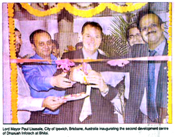 Dhanush Inaugurates Second Development Center in India at Bhilai