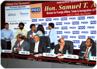 Dhanush signs Exclusive Partnership Agreement with Datec, PNG in New Delhi.