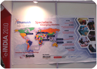 Dhanush participated at the 6th eINDIA Summit 2010