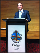 City of Ipswich, Queensland, Australia appoints as Honorary Brand Ambassador